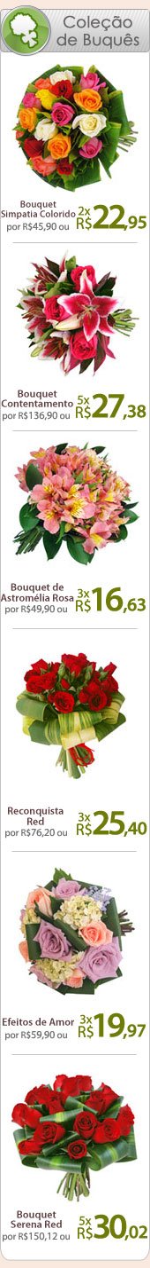 Buquês de Flores